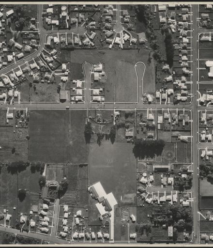 Aerial map, 1966 - K13