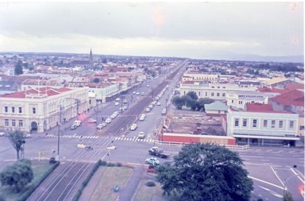 View of Main Street from the Hopwood Clock Tower