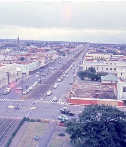 View of Main Street from the Hopwood Clock Tower