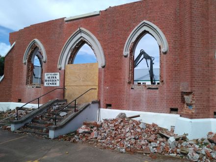 Demolition of Wesley Broadway Church - 5