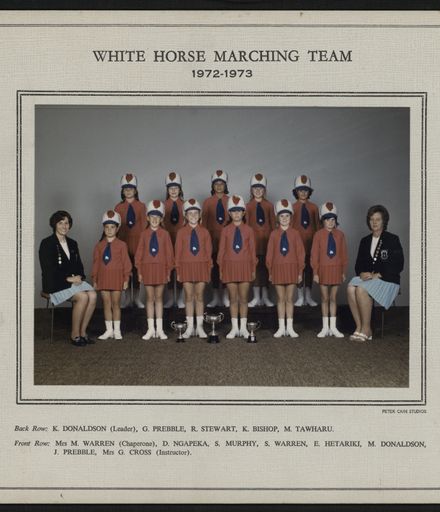White Horse Marching Team 1972-1973