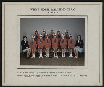 White Horse Marching Team 1972-1973