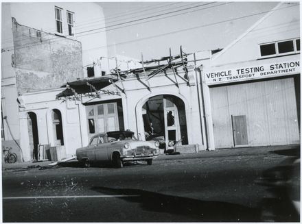 Demolition of the Old Fire Station in Cuba Street - Resource cover image