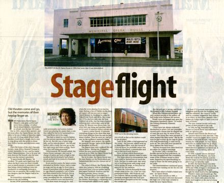 Memory Lane - "Stage Flight" - Resource cover image