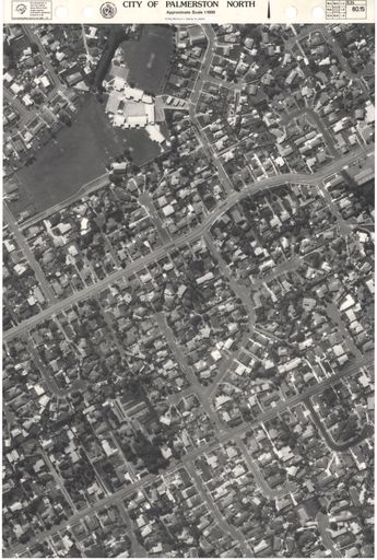 Aerial Map, 1986 - 80-15