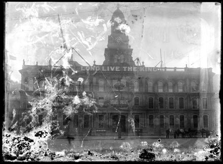 "Long Live the King", General Post Office in Wellington