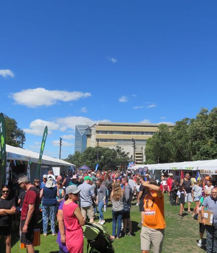 Crowds at the Festival of Cultures