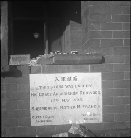 Demolition of Mercy Convent, Fitchett Street