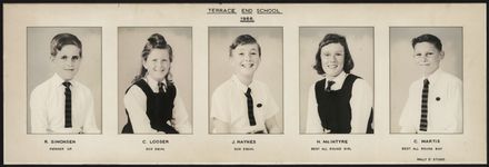 Terrace End School Student Leaders, 1966