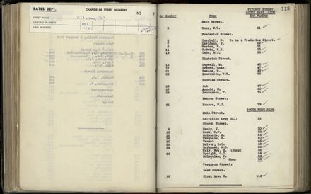 Street Renumbering Guide: Page 121