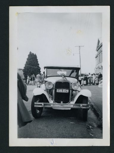 Maurice Thompson's car, Dannevirke - Resource cover image