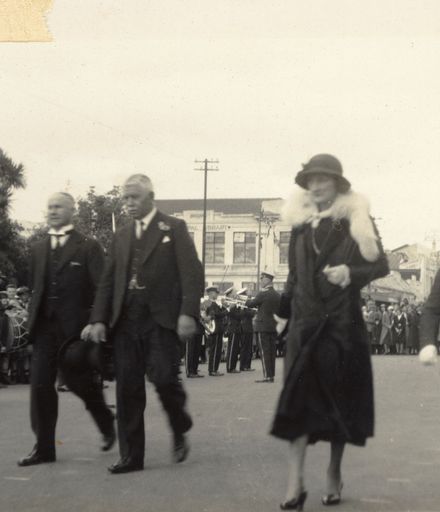 Viscountess Galway visiting Palmerston North