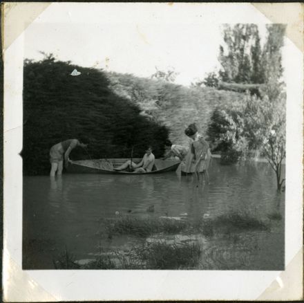 Canoeing During the Rangiotu Flood