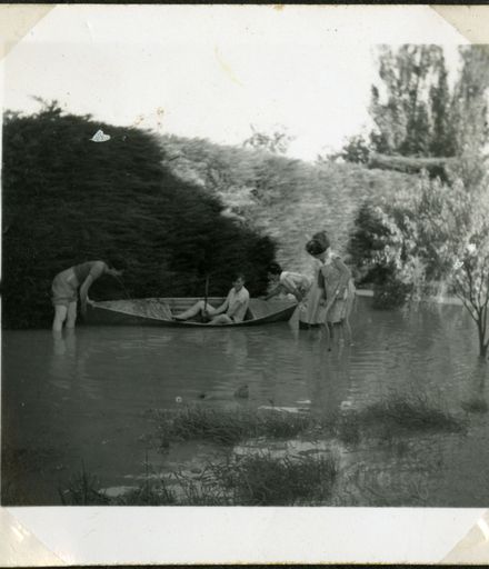 Canoeing During the Rangiotu Flood