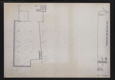 Architectural Plans of the redevelopment of the C M Ross building into the Palmerston North City Library 4