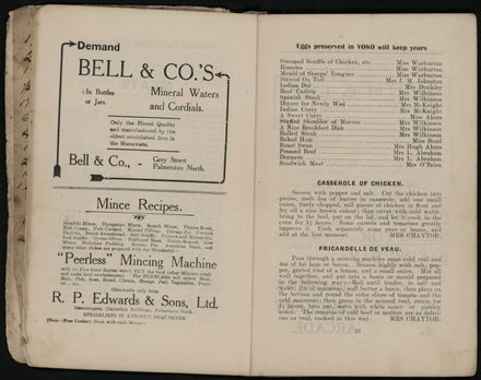 Manawatu Cookery Book - page 14