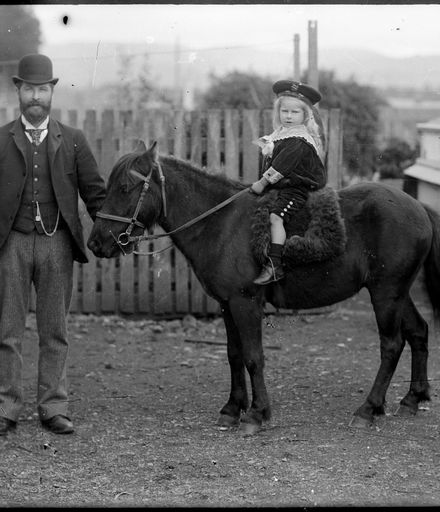 Unidentified Boy on Horse