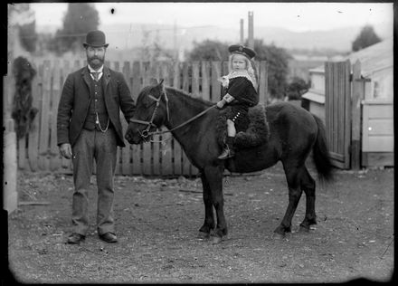 Unidentified Boy on Horse