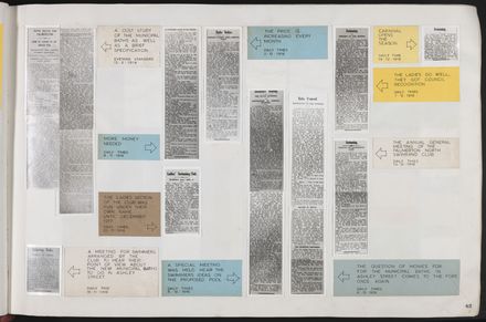 PN Amateur Swimming Club archive book