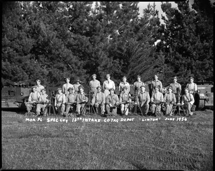 MOR Platoon, Special Company, 13th Intake, Central District Training Depot, Linton