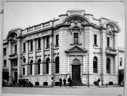 Bank of New Zealand, corner of The Square and Rangitikei Street
