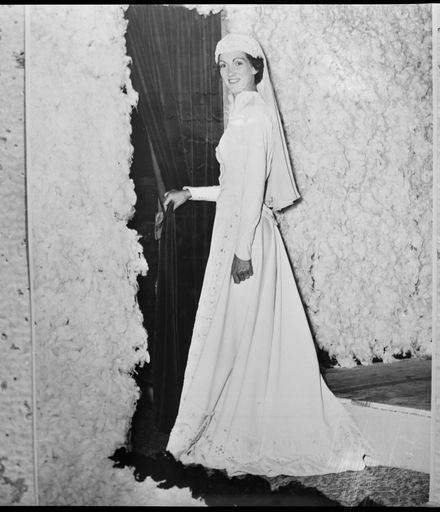 "Woolen Bridal Gown"