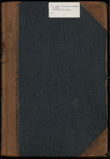 Manawatū Mounted Rifles - Nominal Roll 1891-1903