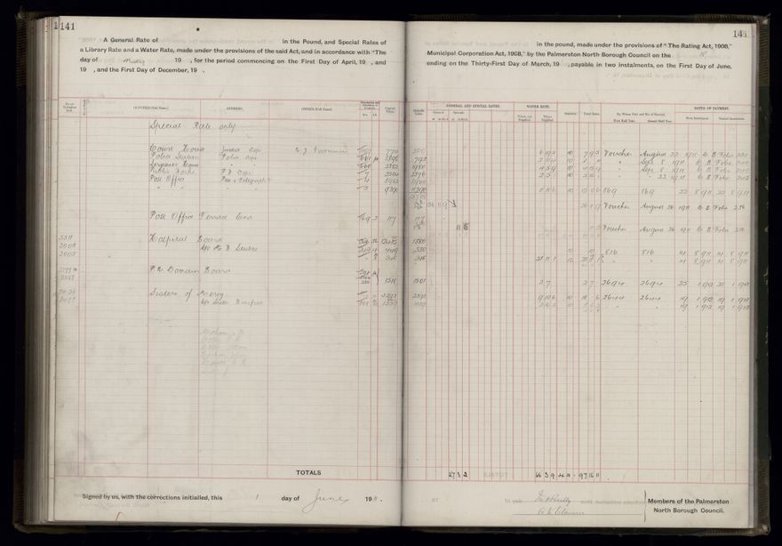 Rate book, 1911-1912 - 2021Pa_PNCC2-23-2-V19_034000-0144