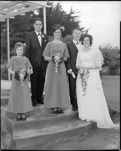 Bond - Nicholson Wedding, Dannevirke