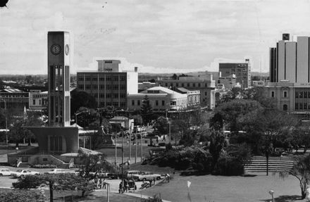 Clock Tower in the Square, looking towards Rangitikei Street