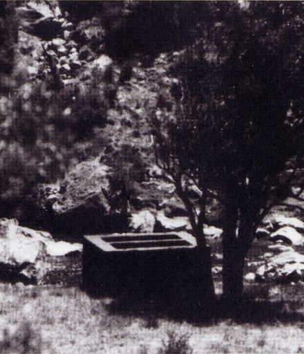 Settlement box at Kahuterawa Stream