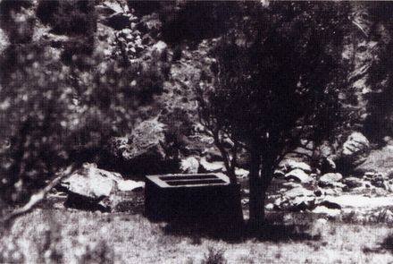 Settlement box at Kahuterawa Stream