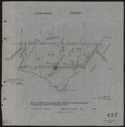 Survey Plans (subdivisions) 1938 - 1951