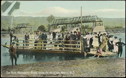 The Punt, Manawatu River Near Palmerston North 1