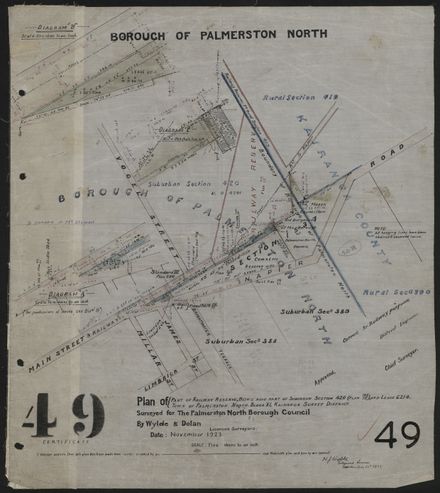 Survey Plans (subdivisions) 1902 - 1939