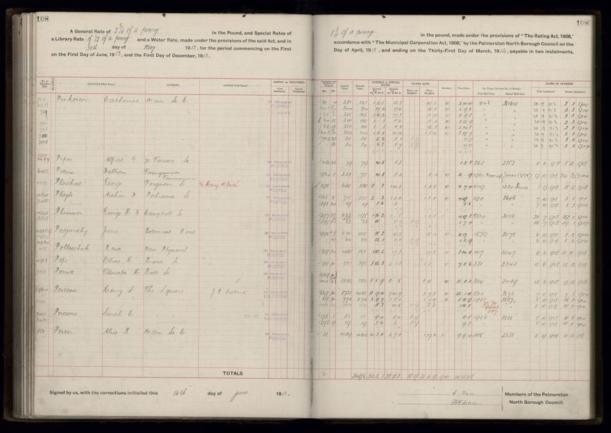 Rate book, 1913-1914 - 2021Pa_PNCC2-23-2-V21_034002-0111