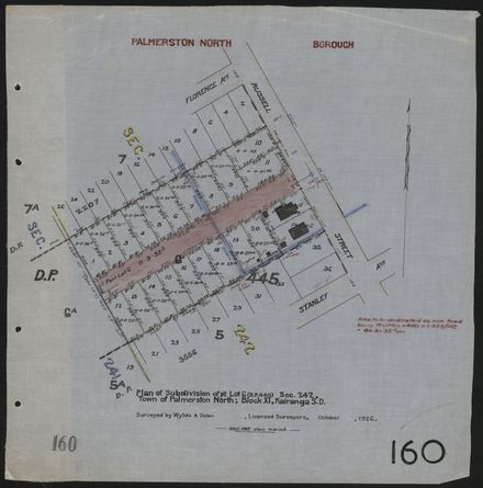 Survey Plans (subdivisions) 1902 - 1939