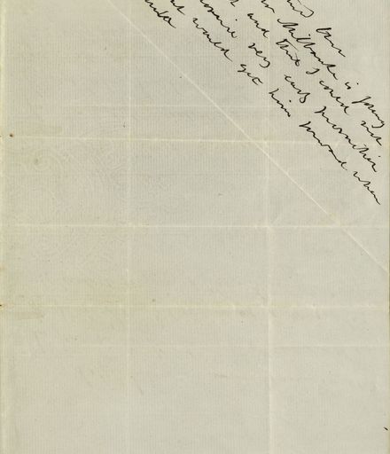 Page 2: Letter relating to midshipman Ralph Milbank, from Lord Melbourne