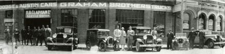H B Clapham Ltd Service Station, Queen Street