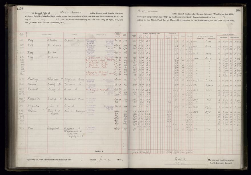 Rate book, 1911-1912 - 2021Pa_PNCC2-23-2-V19_034000-0111