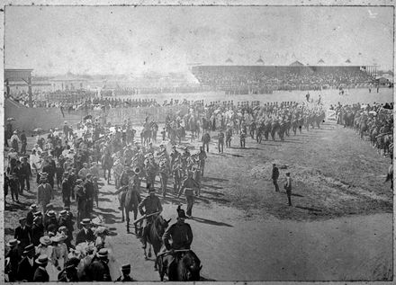 Visit of the Imperial troops to Palmerston North