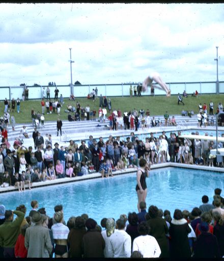 First Diver - Opening of Lido Swimming Complex
