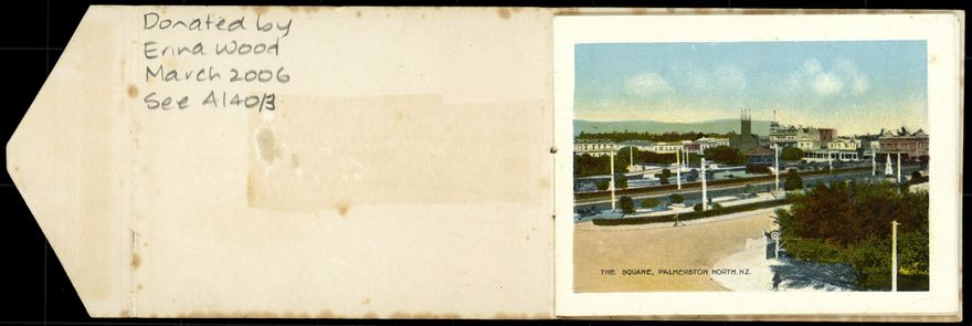 Souvenir Folder Palmerston North NZ 2