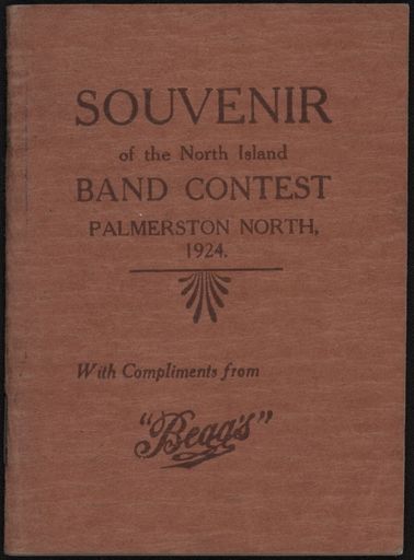 "Souvenir of the North Island Band Contest"