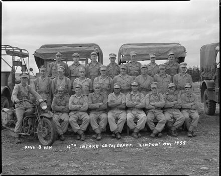 Drivers, B VEH, 16th Intake, Central District Training Depot, Linton