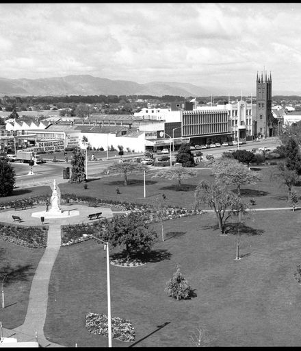 View of The Square, Palmerston North