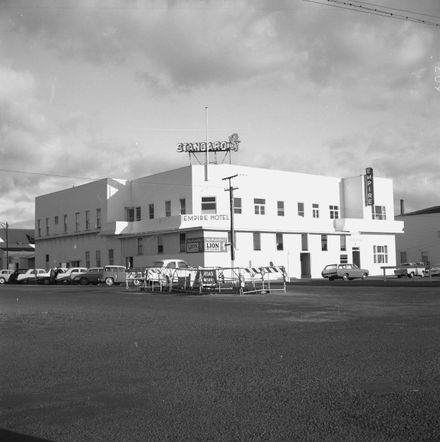 Empire Hotel, corner of Princess and Main Streets.