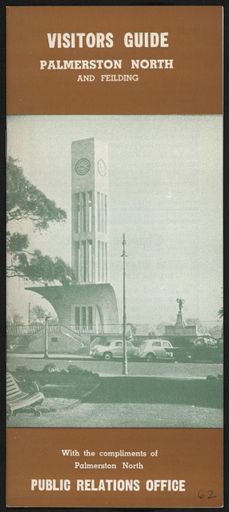 Visitors Guide Palmerston North and Feilding: July-September 1962
