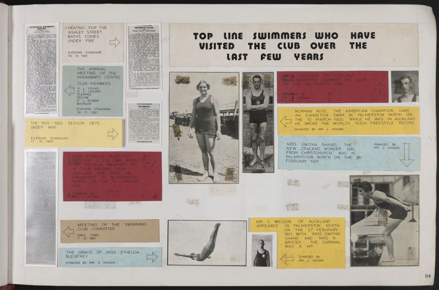 PN Amateur Swimming Club archive book