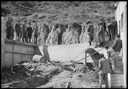 Turning the first sod at Turitea Dam - Resource cover image